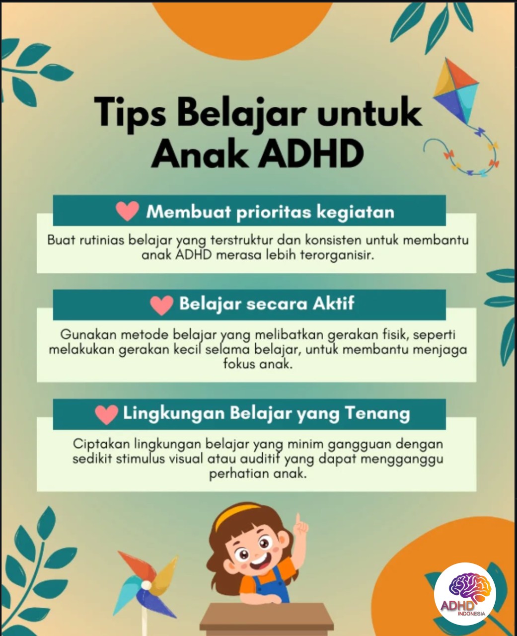 Strategi Belajar yang Cocok untuk Anak ADHD di Kabupaten Sumba Barat Daya