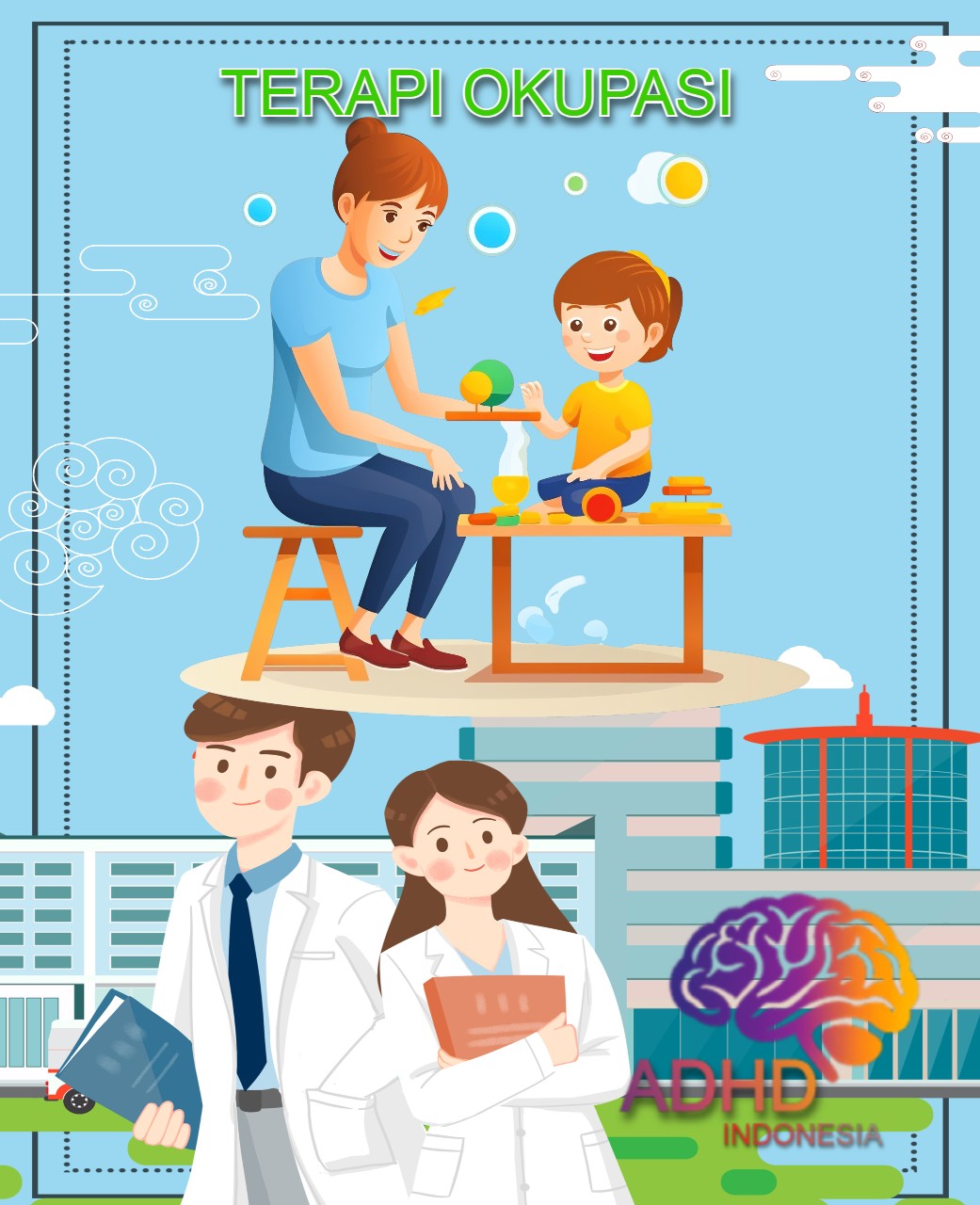 Rujukan untuk Terapi Okupasi untuk Anak ADHD Indonesia Kabupaten Sumba Barat Daya